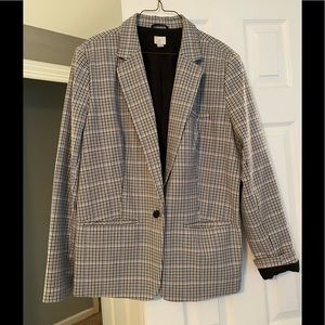 Plaid Blazer